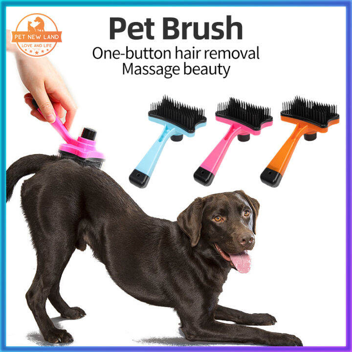 Pet New Land Pets hair brush dog and cat fur remover hair grooming