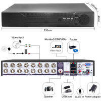 XVR 16CH 2MP 1080p  ONVIF P2P XMEye Security Digital Video Recorder 1 SATA HDD