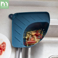 Homenhome Kitchen Sink Trash Basket Suction Cup Food Residue Storage Rack Household Sink Drain Water Rack