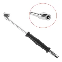 New Auto Car Motorcycle Long Reach Tire Air Inflator Dual Head Type Chuck Valve Dropshipping