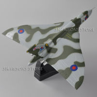 1:144 Scale Diecast War Plane ทหารของเล่นสหราชอาณาจักร Avro Vulcan B MK 2 Boomer Miniature สะสม