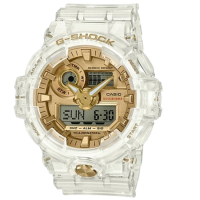 นาฬิกาข้อมือ G---Shock GA735 Skeleton &amp; Gold Watch สินค้าพร้อมส่ง