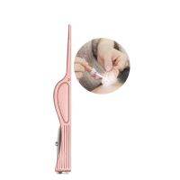 น้ำยาทำความสะอาดหู Visible Lightening Ultra Portable Long Handle Ear Pick Tweezers With Supporter For Baby