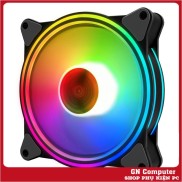 Quạt Tản Nhiệt, Fan Case Coolmoon M1 Led RGB 16 Triệu Màu, 366 Hiệu Ứng