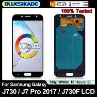 Super AMOLED For Samsung Galaxy J730 LCD J730F Display Touch Screen Digitizer for Samsung J7 Pro 2017 Replacement Parts