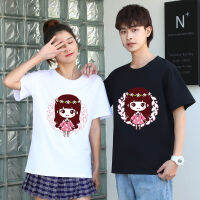 BK-350 เสื้อยืดแขนสั้นพร้อมส่ง 10สี ลายการ์ตูน ขายดีตามเทรนต์ ลายน่ารัก สีสันสดใส่น่ารัก ใส่ได้ทั้งหญิงและชาย (S-3XL) ***ปลีก-ส่ง***