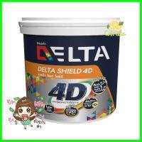 สีน้ำทาภายนอก DELTA SHIELD 4D BASE C กึ่งเงา 2.5 แกลลอนEXTERIOR WATER-BASED PAINT DELTA SHIELD 4D BASE C SEMI-GLOSS 2.5GAL **สามารถออกใบกำกับภาษีได้ค่ะ**