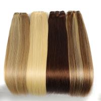 Real Beauty Platinum Blond Brazilian Straight Hair Weave Bundles 14"-28" Hight Ratio Remy Hair Extensions Brown #2 #4 #P6/613 Hand Tool Parts Accessor