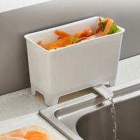 Kitchen Sink Strainer Kitchen Accessories Drain Fruit Vegetable Drainer Sponge Rack Food Residue Storage Box Soup Filter Garbage Colanders Food Strain