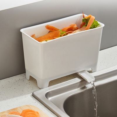 อุปกรณ์เสริมอ่างล้างจานเครื่องกรองน้ำห้องครัวระบายน้ำผัก Rak Spon เศษอาหารกล่องเก็บของขยะผ้ากรองซุป