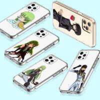 เคสโทรศัพท์ หรับ iPhone 13 14 G9 Moto 12 G8 Play Mini SE Power Max Plus Pro อ่อนนุ่ม โปร่งใส ปก T-142 Code Geass