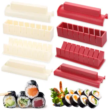 3pcs/set Sushi Maker Equipment Kit,Japanese Rice Ball Cake Roll Mold Sushi  Multifunctional Mould Making