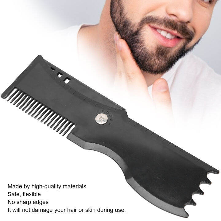 [wondering] Men's Beard Shaping Template Rotated Beard Styling Tool For 