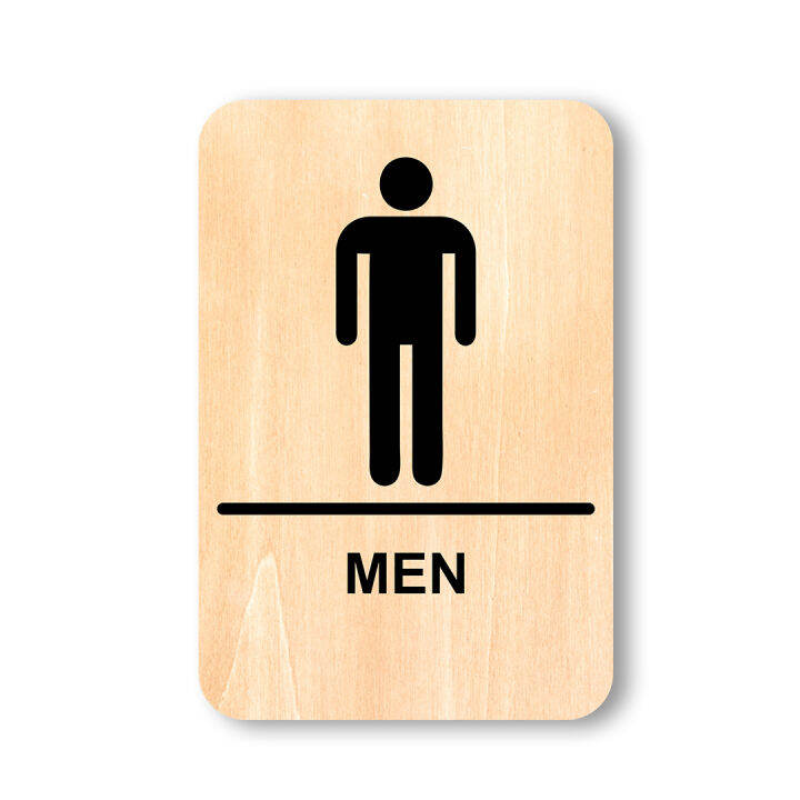men toilet door sign signage toilet men toilet sign Lazada Indonesia
