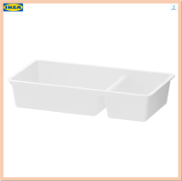 กล่อง ที่แบ่งช่องในลิ้นชัก พลาสติกโพลีโพรพิลีน ขนาด 33x17 ซม. BILLINGEN บีลลิงเงน (IKEA)