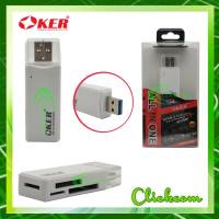 Oker Card Reader รุ่น C-3502 #ตัวอ่านการ์ด