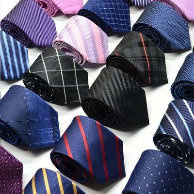 100 Styles Silk Men 39;s Ties Stripe Flower Floral 8cm Jacquard Necktie Accessories Daily Wear Cravat Wedding Party Gift for Man