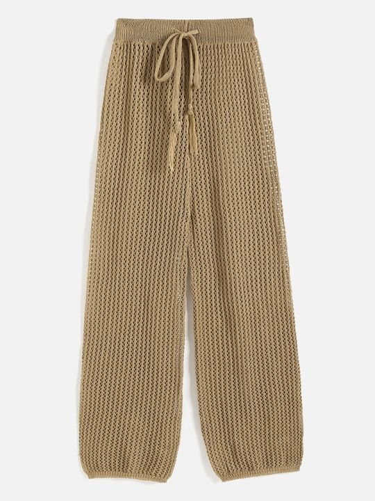 zaful-womens-beachwear-bot-tom-long-beach-pants-cover-ups-solid-drawstring-crochet-straight-hollow-out-chic-party-outfits-xy2