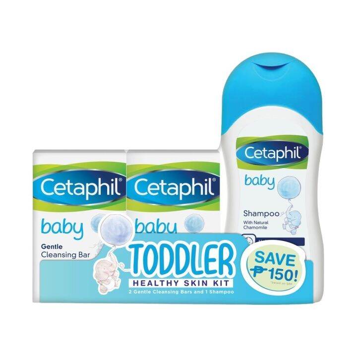 EXCLUSIVE! LIMITED! Cetaphil Baby Toddler Healthy Skin Kit Lazada PH