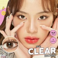 คอนแทคเลนส์?Mini Clear? Brown (Wink) ขนาดมินิ?ขายดี?