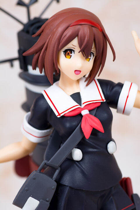 figure-ฟิกเกอร์-งานแท้-100-sega-kantai-collection-kancolle-คันไตคอลเลกชัน-เรือรบ-โมเอะ-คังโคเระ-shiratsuyu-kai-ชิราสึยุ-ไก-ชุดนักเรียน-ver-original-from-japan-anime-อนิเมะ-การ์ตูน-มังงะ-คอลเลกชัน-ของข