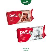 DAS (ดาส) ดินเยื่อกระดาษ ดินปั้น สีอิฐ และสีขาว ขนาด 500g./1,000g.