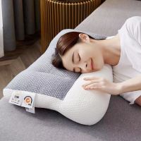 Memory Orthopedic Pillow for Sleeping Bed Neck Support Cushion Sleeping Pillows for Repair Cervical Bedroom Hotel Home Decor 등쿠션 Travel pillows
