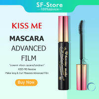 จัดส่งที่รวดเร็ว KISS ME Heroine Make Long &amp; Curl Mascara Advanced Filmคิสมี มาสคาร่าเนื้อฟิล์ม กันเหงื่อและความมัน เพิ่มความยาวและโค้งงอน สีดำ 01-Jet Black (กันน