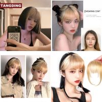 ♀❇ 【Cod Tangding】วิกผมการ์ตูนผมผมย้อมสีบลอนด์สําหรับผู้หญิง