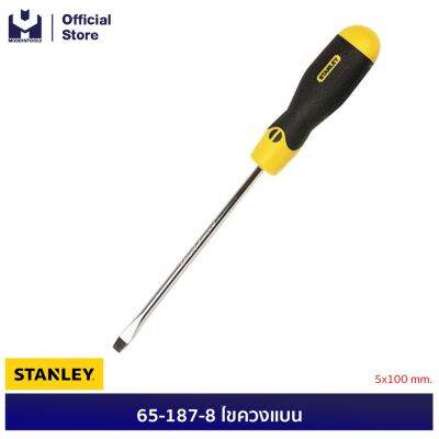 ( โปรโมชั่น++) คุ้มค่า STANLEY 65-187-8 ไขควงแบน 5x100 mm. (Exsin) | MODERTOOLS OFFICIAL ราคาสุดคุ้ม ไขควง ไขควง ไฟฟ้า ไขควง วัด ไฟ ไขควง แฉก