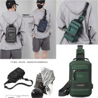 ใหม่ SDOGA5806 กระเป๋าสะพายผู้ชาย ทรงยาว สไตล์เรโทร crossbody bag มี5สี สไตล์คลูๆ เท่ๆ จุของได้เยอะ