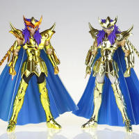 CS รุ่น Saint Seiya ตำนานผ้า EX ราศีพิจิก Milo รูปการกระทำอัศวินของราศีที่สามารถเคลื่อนย้ายโลหะเกราะของขวัญของเล่น