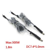 7.4x5.0mm 180W 200W 230W 300W 19V DC Power Jack Connector Original Laptop Charging Adapter Cable Cord for Dell Hp Notebook PC