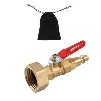 Brass Winterize Adapter Fit for RV Blowing Out Water Winterize Water Lines