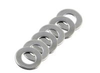 20 pcs M16 Stainless steel mesin cuci datar isolasi gasket gasket logam sekrup gasket