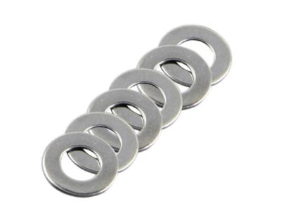 50 pcs M12 Stainless steel mesin cuci datar isolasi gasket gasket logam sekrup gasket