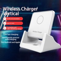 ZZOOI 15W Qi Wireless Charger for IPhone Wireless Charging Dock Station for Samsung Xiaomi Huawei Fast Wireless Charging Stand