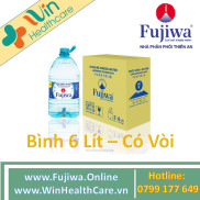 Nước uống ion kiềm Fujiwa 6L - 2 Bình Thùng Có vòi