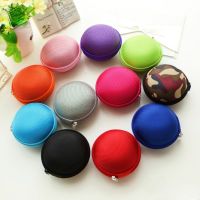 1pc Earphone Case Data Cable Protective Sleeve Charging Line Storage Box Portable EVA Mini Zipper Coin Bag Wallet Case Cover