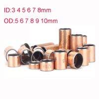 10pcs/Set SF-1 Self Lubricating Composite Sleeve Bearing Bushing Shafts ID 3/4/5/6/7/8mm OD 5/6/7/8/9/10mm