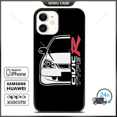 Honda Civic Ep Phone Case for iPhone 14 Pro Max / iPhone 13 Pro Max / iPhone 12 Pro Max / XS Max / Samsung Galaxy Note 10 Plus / S22 Ultra / S21 Plus Anti-fall Protective Case Cover