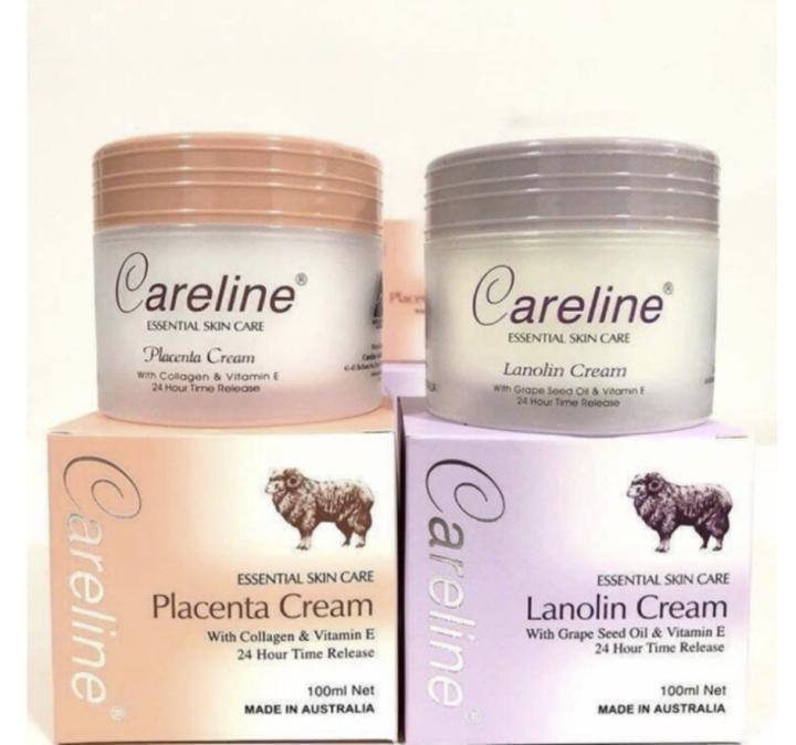 careline-lanolin-amp-placenta-cream-ขนาด-100ml-ครีมรกแกะ-มีอย-ฉลากไทย-นำเข้าจากออสเตรเลีย-ของแท้-พร้อมส่ง