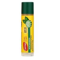 แพค 1 แท่ง กลิ่น wintergreen mint Carmex Moisturizing Lip Balm SPF15 winter resistant Daily Care