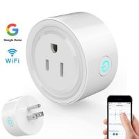 มาใหม่ไม่ควรพลาด เพื่อชีวิตสมาร์ท! WIFI Smart Plug สมาร์ทปลั๊ก เปิด/ปิด ตั้งเวลาผ่านมือถือ สมาร์ทโฟน ปลั๊กไฟอัจฉริยะ มีแอพพลิเคชั่นทั้ง iOS(1632)