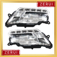 ZR ไฟสัญญาณดีอาร์แอลสำหรับรถยนต์ด้านหน้า LED ในเวลากลางวันสำหรับรถ Mercedes W212 E350 E300 E500 E550 09-13 2128200756 2128200856