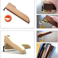 Creative Wood Beer Bottle Openers Multifunction Hammer Of Shaped Beer Bottle Opener With Long Handle Bottler Opener Beer