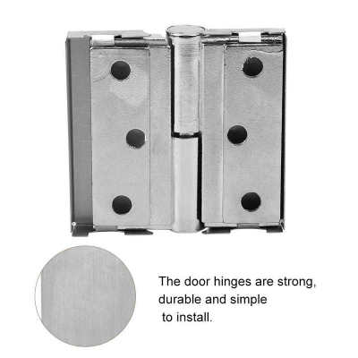 MY-4*3 Thicker Stainless Steel Zinc Alloy Bathroom Internal Doors Bearings Folding Door Hinge Durable Door Hardware Locks