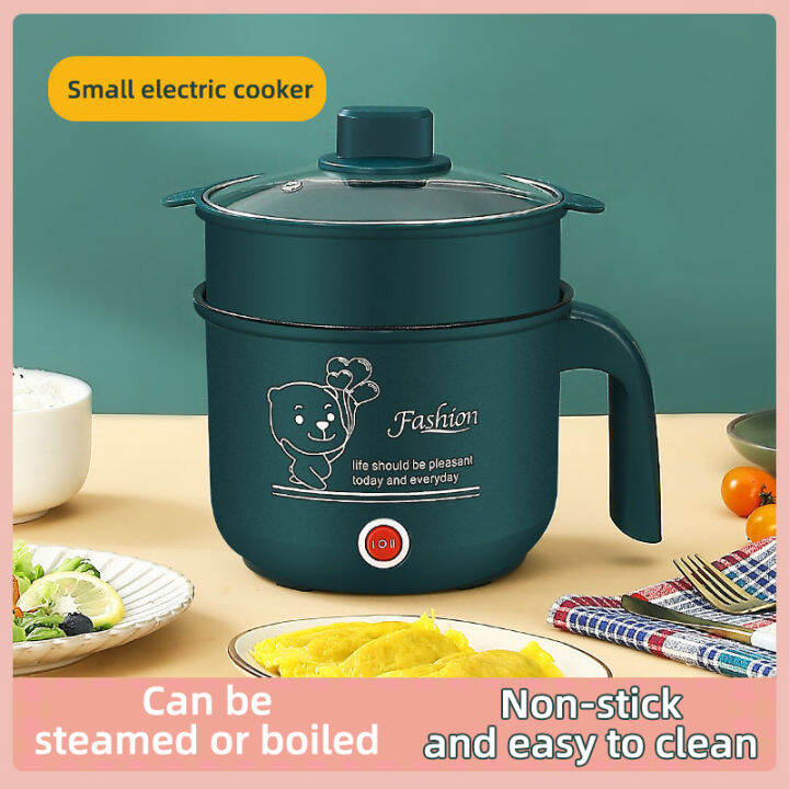 Electric Non-Stick Cooker 1.8L Mini Rice Cooker Pan Multifunctional ...