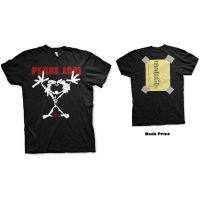 เสื้อยืดลาย Pearl Jam Stickman 100 MERCH