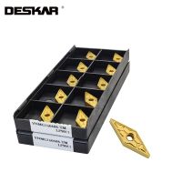 10PCS DESKAR VNMG160404 VNMG160408 VNMG160412 TM LF9018 LF9118 Carbide Inserts Turning Tools Lathe Cutting Tool For Steel Parts